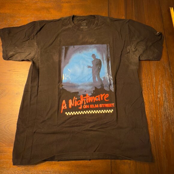 Vans Other - Vans Freddy Krueger A Nightmare On Elm Street Black Shirt Size Large Used